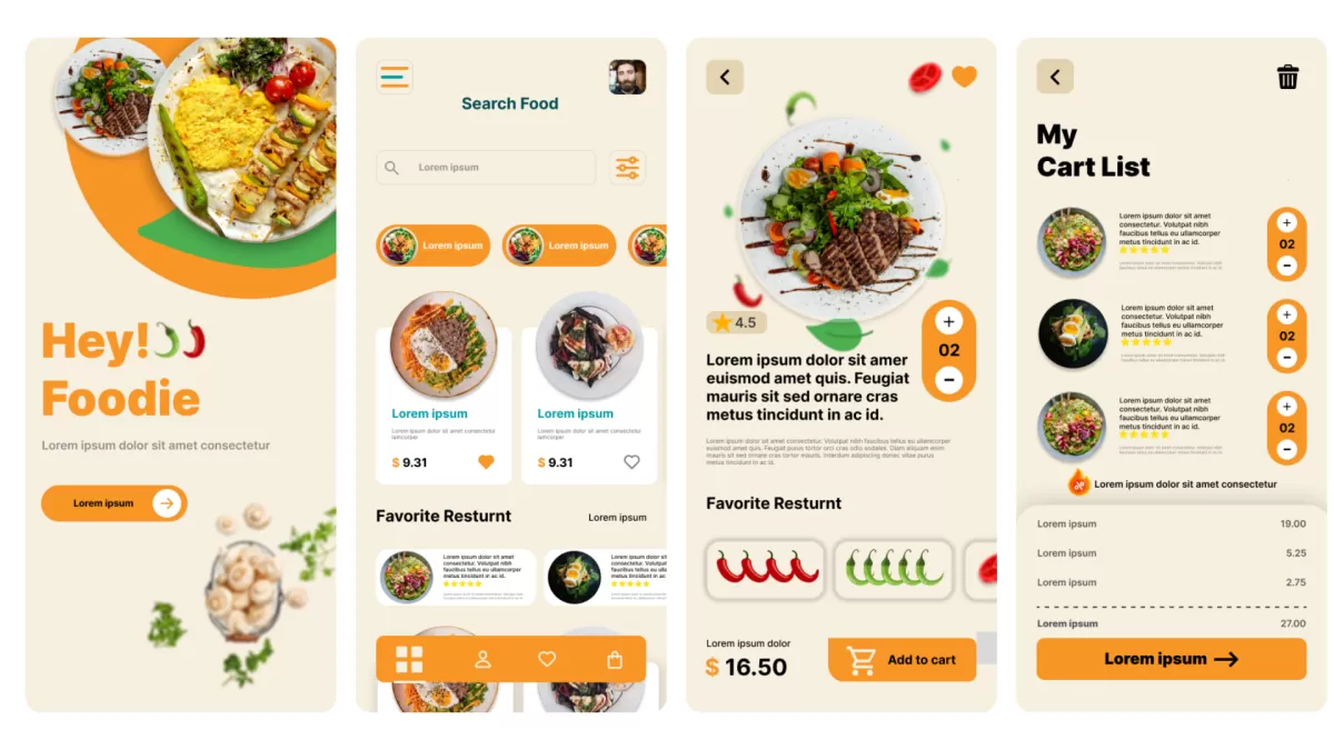 تصميم واجهة مواقع وتطبيقات 