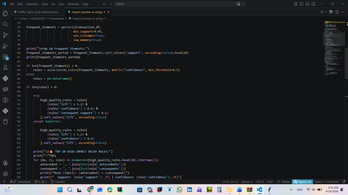 أقدم لك خدمة تحليل متقدمة لبيانات مشاريعك باستخدام لغة Python