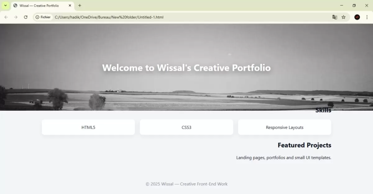 I will create a modern and responsive personal portfolio website