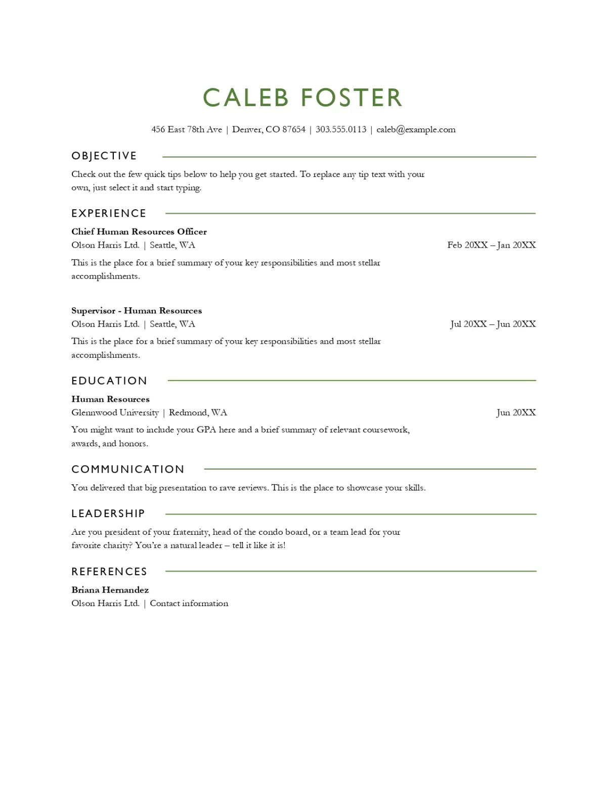 تصميم سيرة ذاتية احترافية متوافقة مع أنظمة ATS