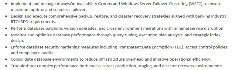 Microsoft SQL Server Administration