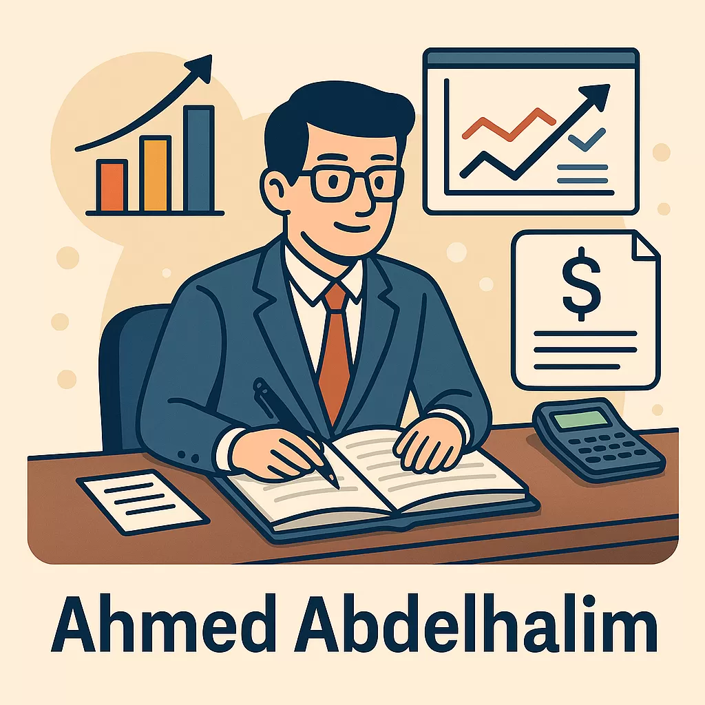 إدارة الحسابات + إدخال البيانات + إعداد القوائم المالية وExcel Dashboards