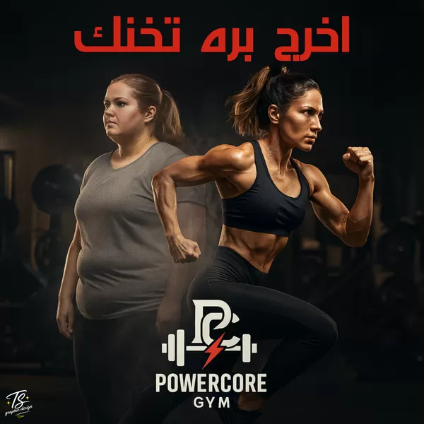 أنا سوف أصمم هويتك البصرية بشكل احترافي  لgym 