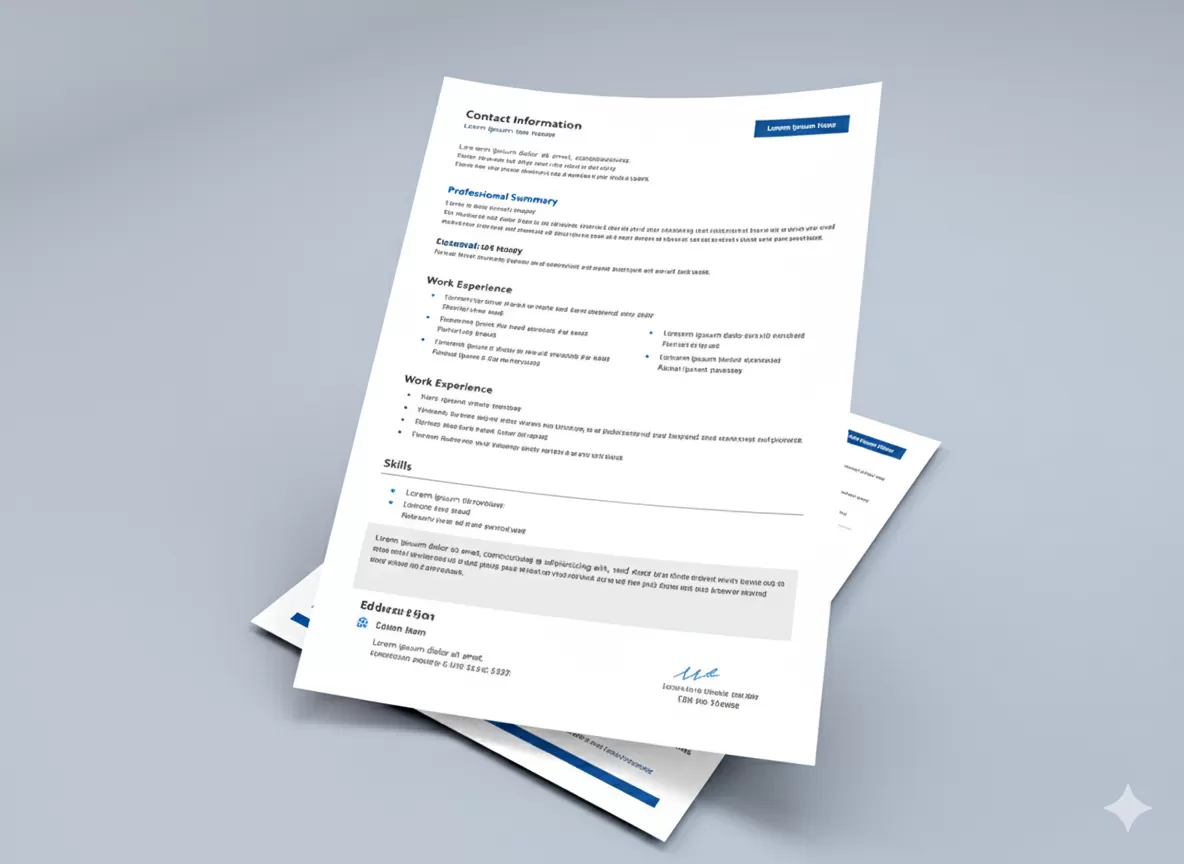 تصميم سيرة ذاتية احترافية متوافقة مع أنظمة ATS