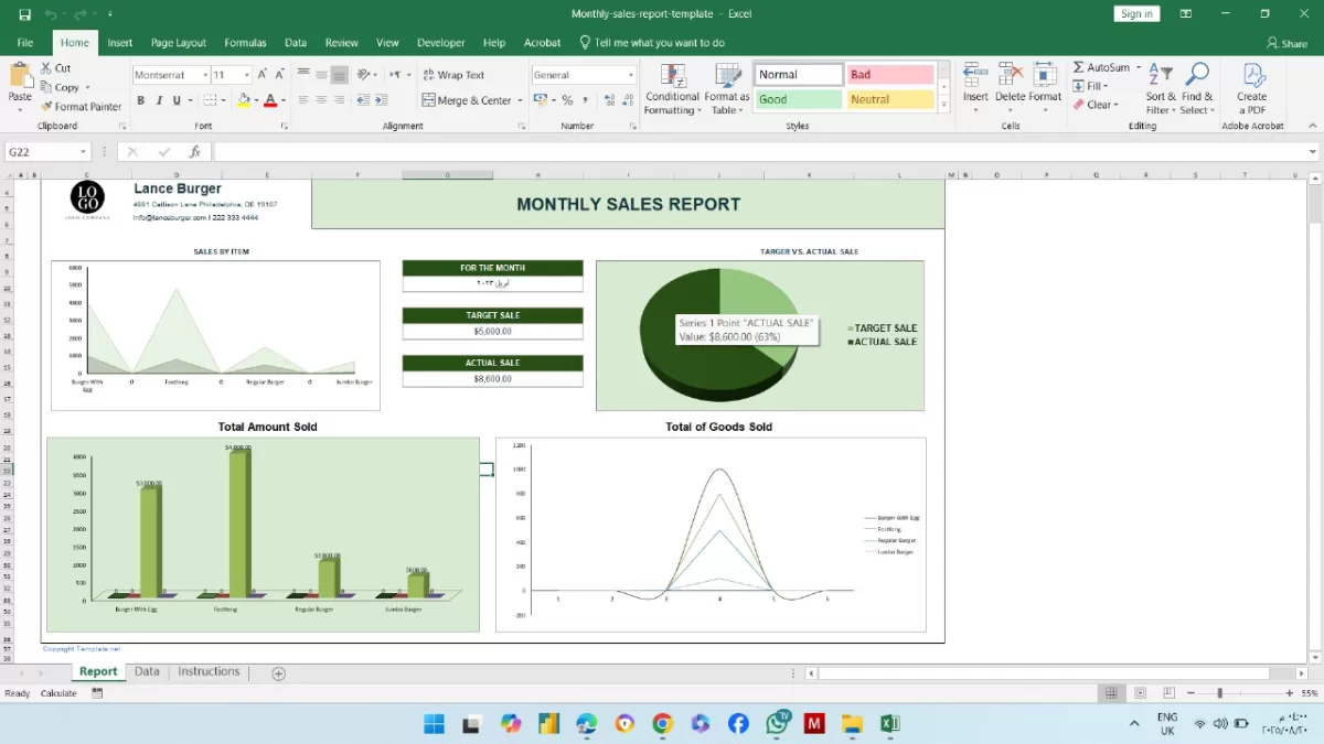 اقدم لك مجموعة شيتات جاهزة تحليل و تقارير مالية ومبيعات باحترافية مع Dashboard تفاعلي