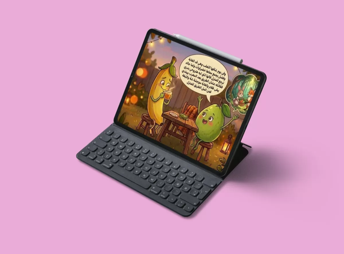 تصميم قصص أطفال مصورة بالكامل باستخدام الذكاء الإصطناعي