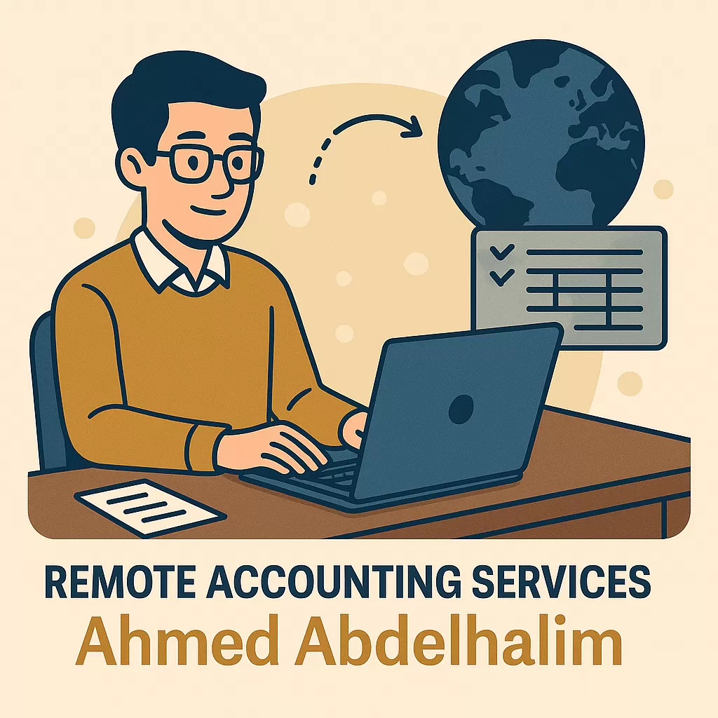 إدارة الحسابات + إدخال البيانات + إعداد القوائم المالية وExcel Dashboards