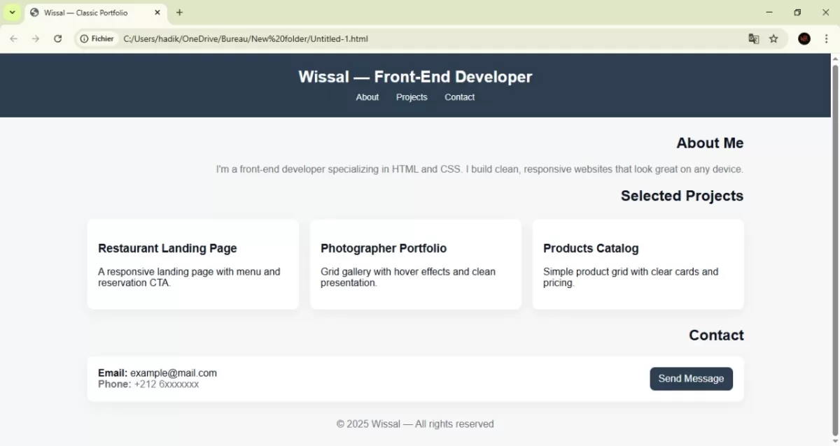 I will create a modern and responsive personal portfolio website