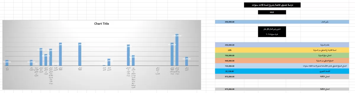 التحليل المالي وادارة البينات وادخالها بشكل منظم 