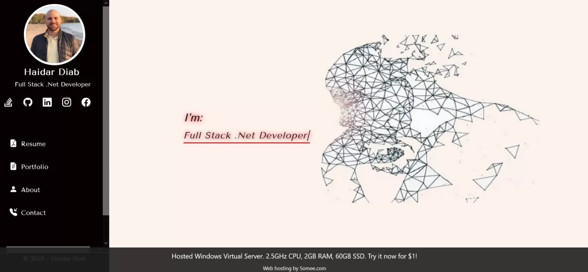 تصميم موقع ويب متكامل mvc core 