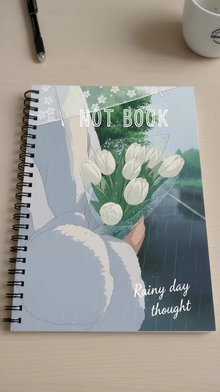 انا سوف اصمم لك اغلفة كتب ودفاتر يومية