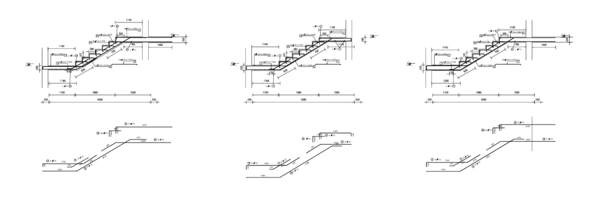 تصميم لوحات شوب دروينج  تسليح حديد للعناصر الانشائيه باستخدام برنامج الASD 