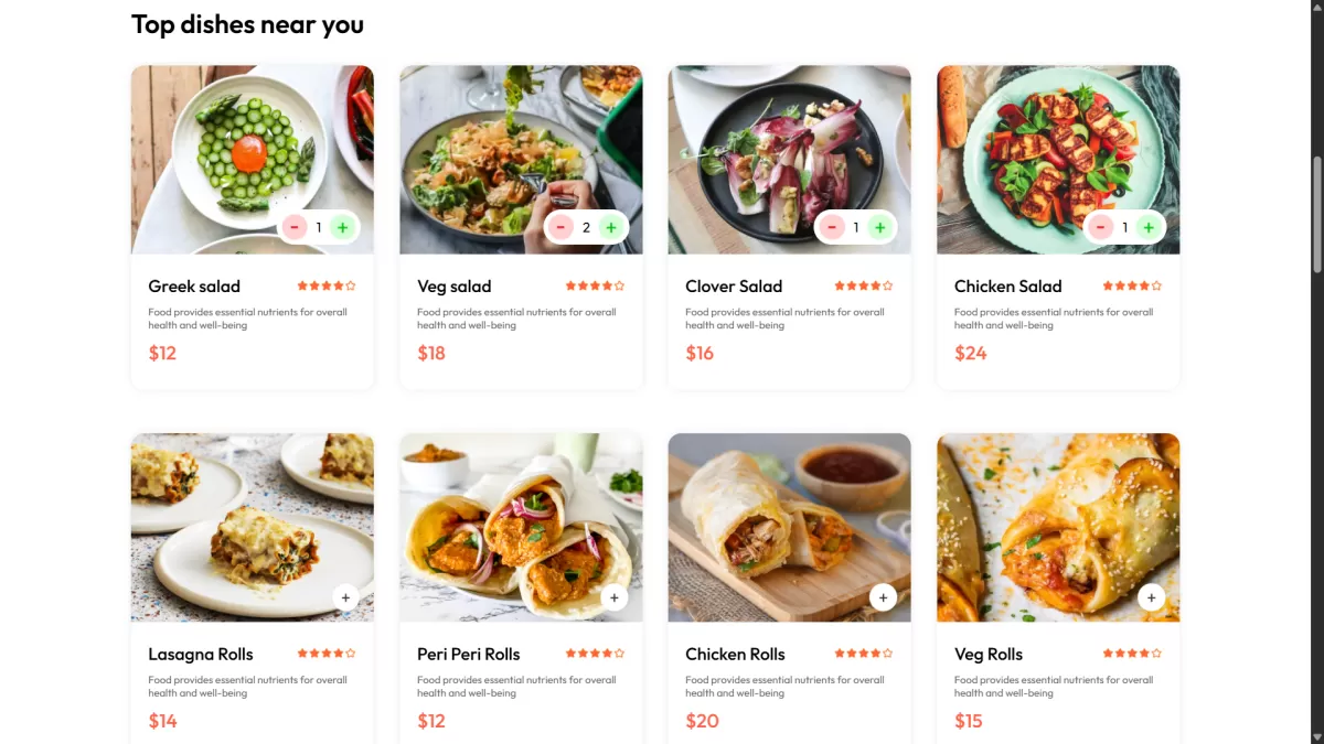 Tomato – Food Ordering Web App