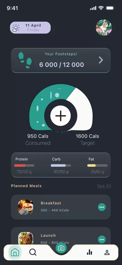 أصمم لك واجهة تطبيق موبايل احترافية UI/UX