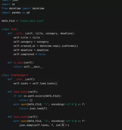 كتابة سكريبت Python حلول برمجية مبتكرة. 