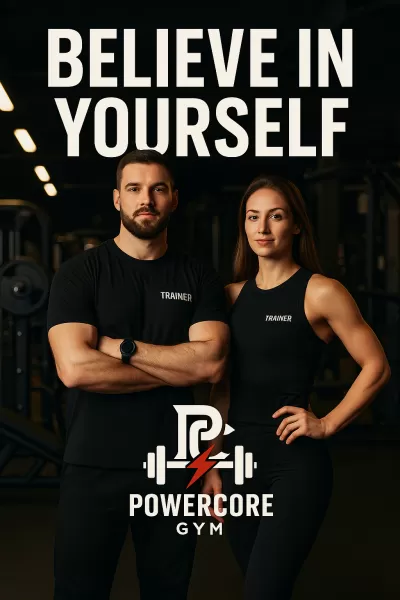 أنا سوف أصمم هويتك البصرية بشكل احترافي  لgym 