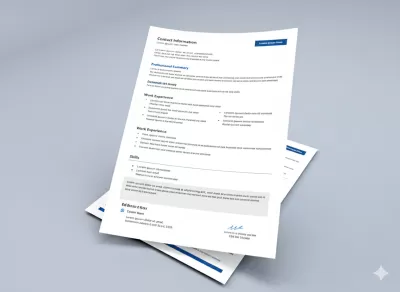 تصميم سيرة ذاتية احترافية متوافقة مع أنظمة ATS