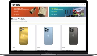 Topico – نظام تجارة إلكترونية عصري