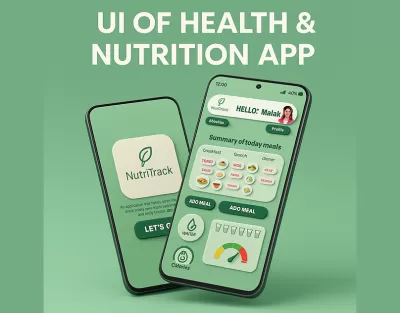 انا سوف أقدم لك تصميم واجهة مستخدم (UI/UX) عصرية، جذابة، وسهلة الاستخدام 