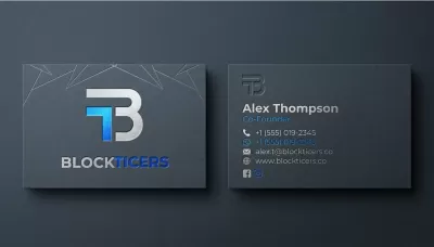 تصميم كارت شخصي أو كارت عمل Business Card احترافي وفخم