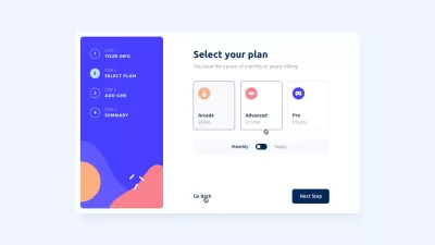"تصميم نموذج متعدد الخطوات مع تحقق من البيانات (Multi-Step Form)"