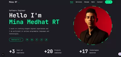 🔥 إنشاء Portfolio Website احترافي وحديث 