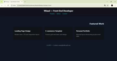 I will create a modern and responsive personal portfolio website