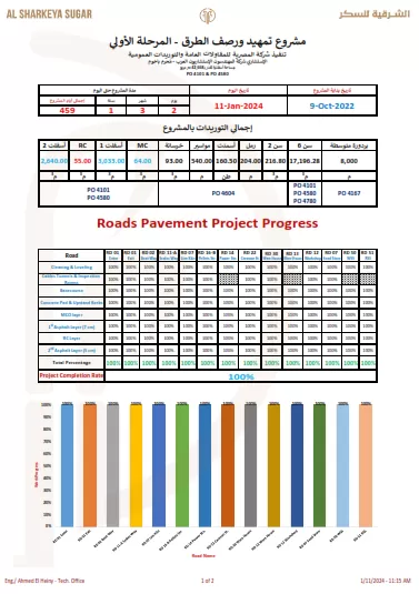 إدخال البيانات علي Word و Excel
