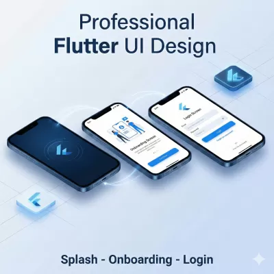 إنشاء تطبيق Flutter للعمل على   Android و IOS