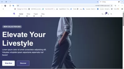 تطوير مواقع ويب حديثة بـ React (تصميم عصري + سرعة عالية)
