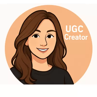 صانعه محتوى فيديو ugc creator