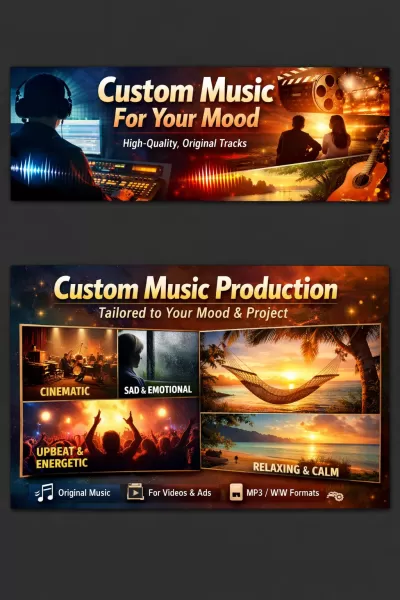 I will produce music for you based on your mood.
