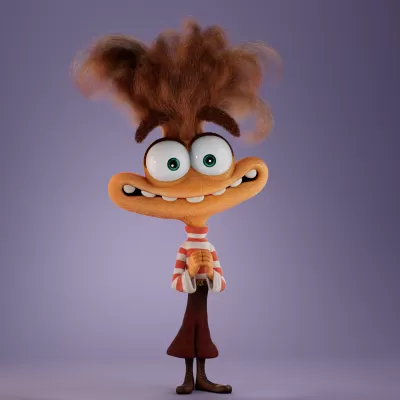 انا سوف اصمم لك شخصيه ثلاثيه الابعاد 