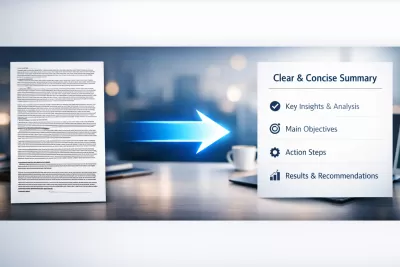 تلخيص احترافي وسريع للنصوص والمقالات بدقة عالية