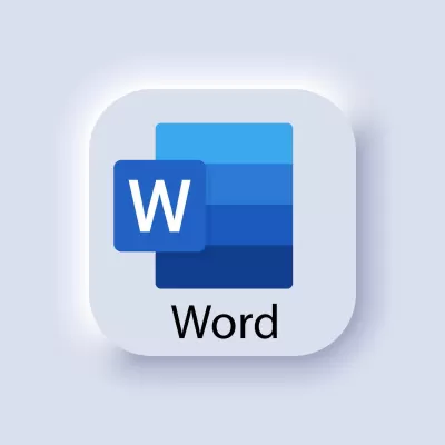 كتابه و تصميم على برنامج Microsoft Word