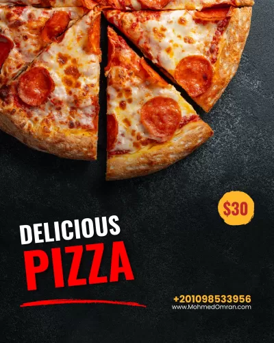 تصميم سوشيال ميديا للمطاعم بجودة عالية