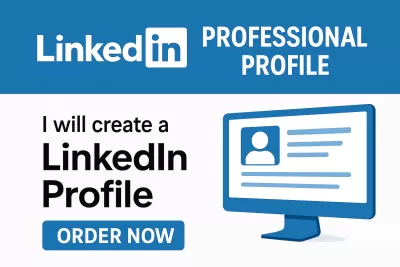بناء حساب لينكد ان احترافي