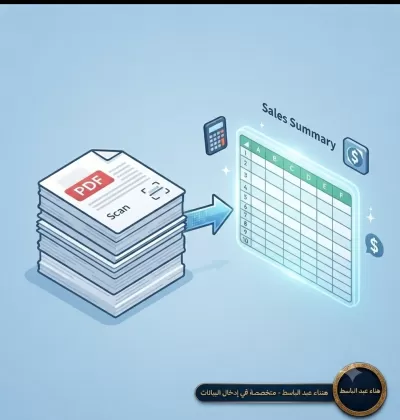 أدخل وأنظم بياناتك بدقة واحترافية على Excel