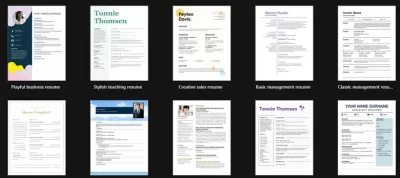 أنا سوف اكتب لك سيرتك الذاتية بإحترافية عالية 