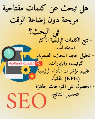 قالب Excel جاهز لتحليل الكلمات المفتاحية في التسويق الرقمي (20 كلمة عالية الربح)
