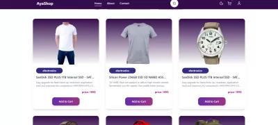 بناء واجهة موقع احترافية وعصرية باستخدام React و Tailwind CSS.