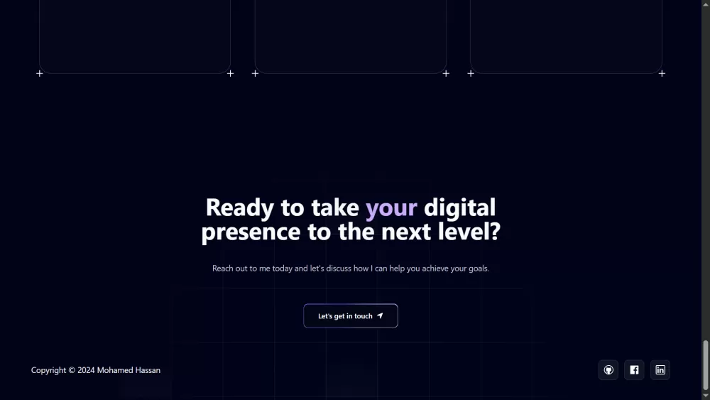 My Portfolio | Full Responsive Developer