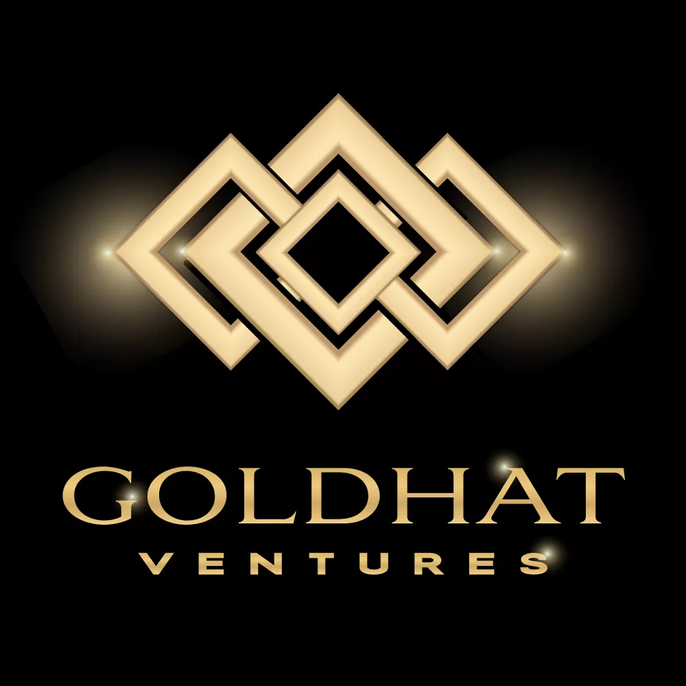 تصميم شعار فخم لشركة "GOLDHAT VENTURES" للاستثمار والمشاريع