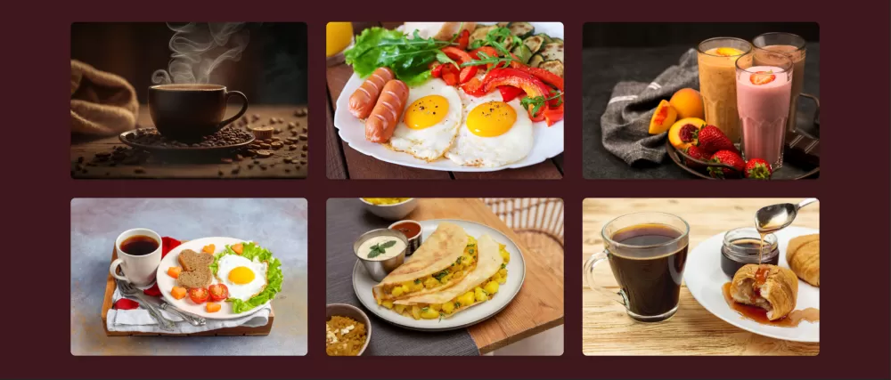landing page (coffee shop)
