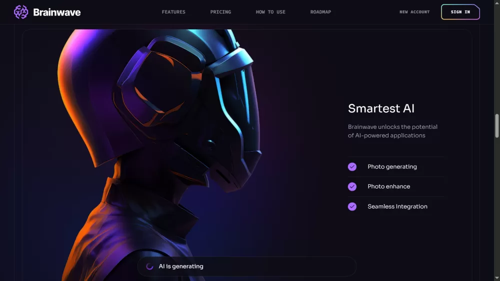 Brainwave – Landing Page