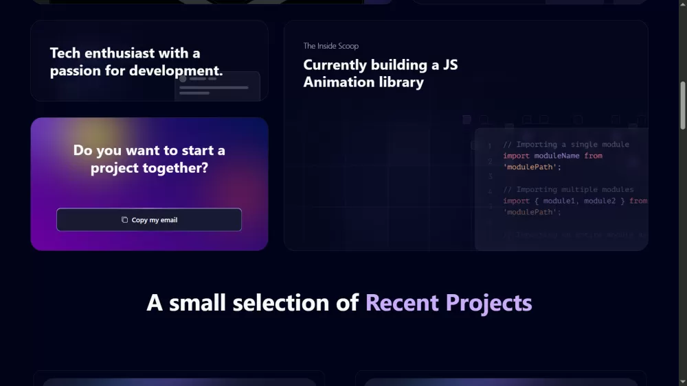 My Portfolio | Full Responsive Developer