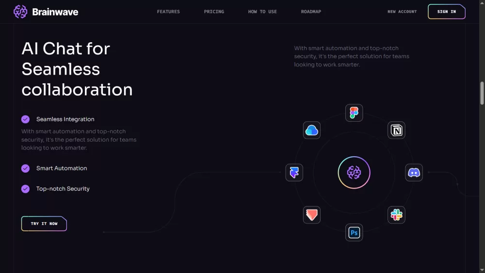Brainwave – Landing Page