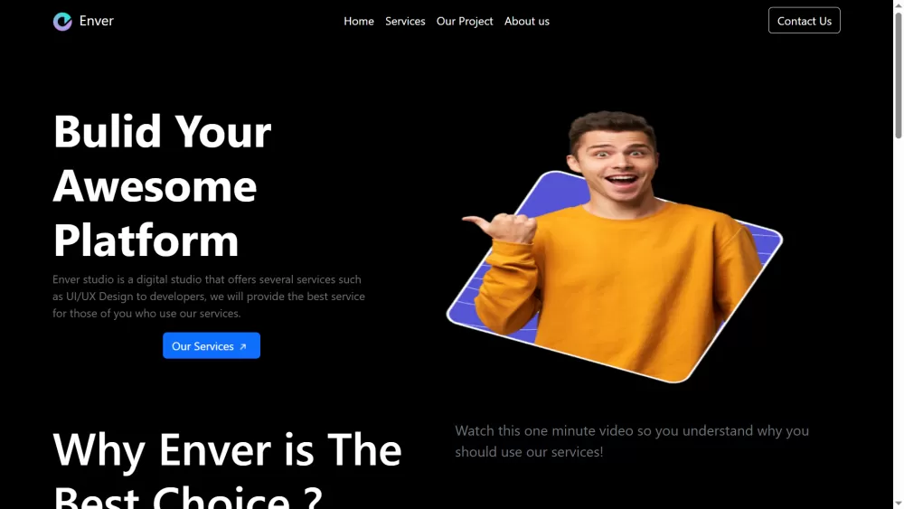 Enver Portfolio | Personal Developer Website