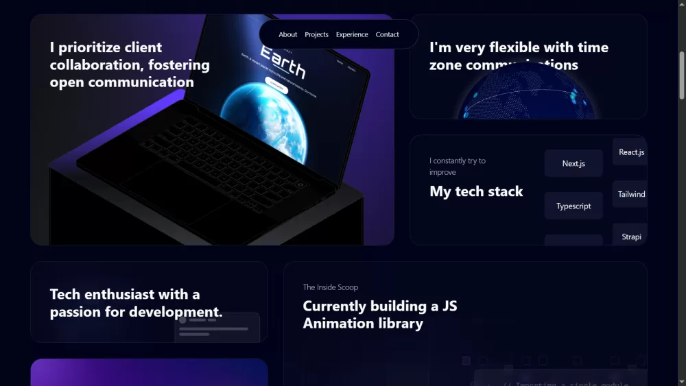 My Portfolio | Full Responsive Developer