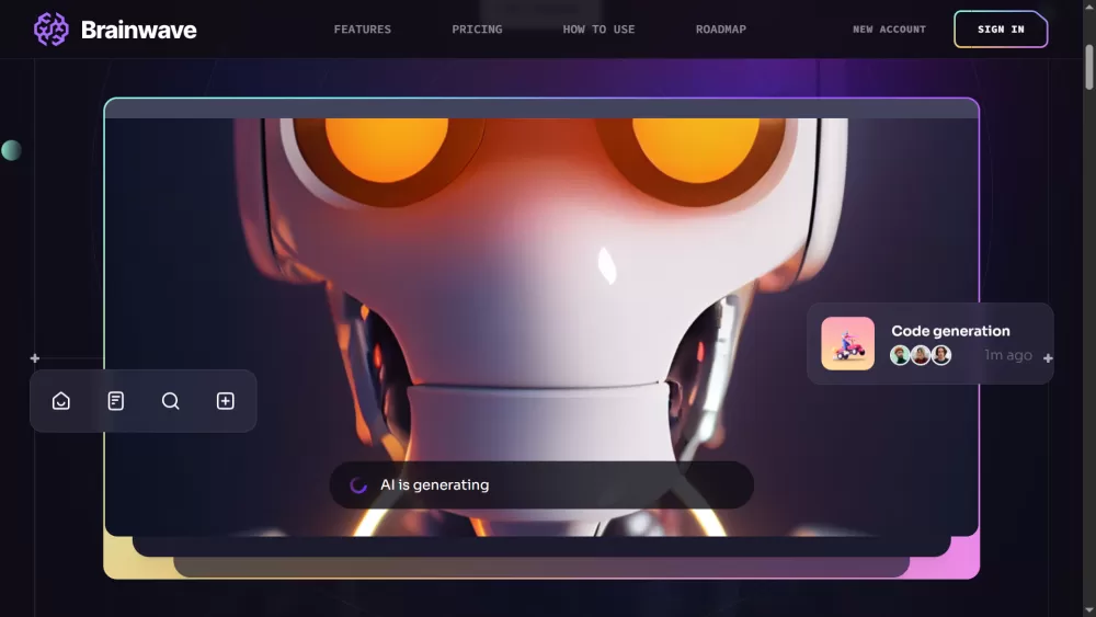 Brainwave – Landing Page